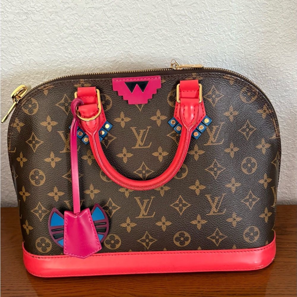 limited edition Louis Vuitton Monogram Canvas Totem Alma PM